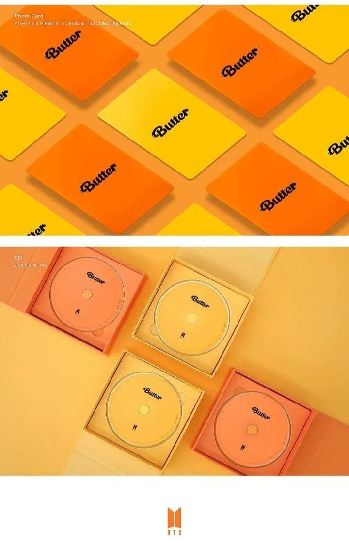 Album – BTS - 2nd single album [Butter] | Big hit | K - Boo