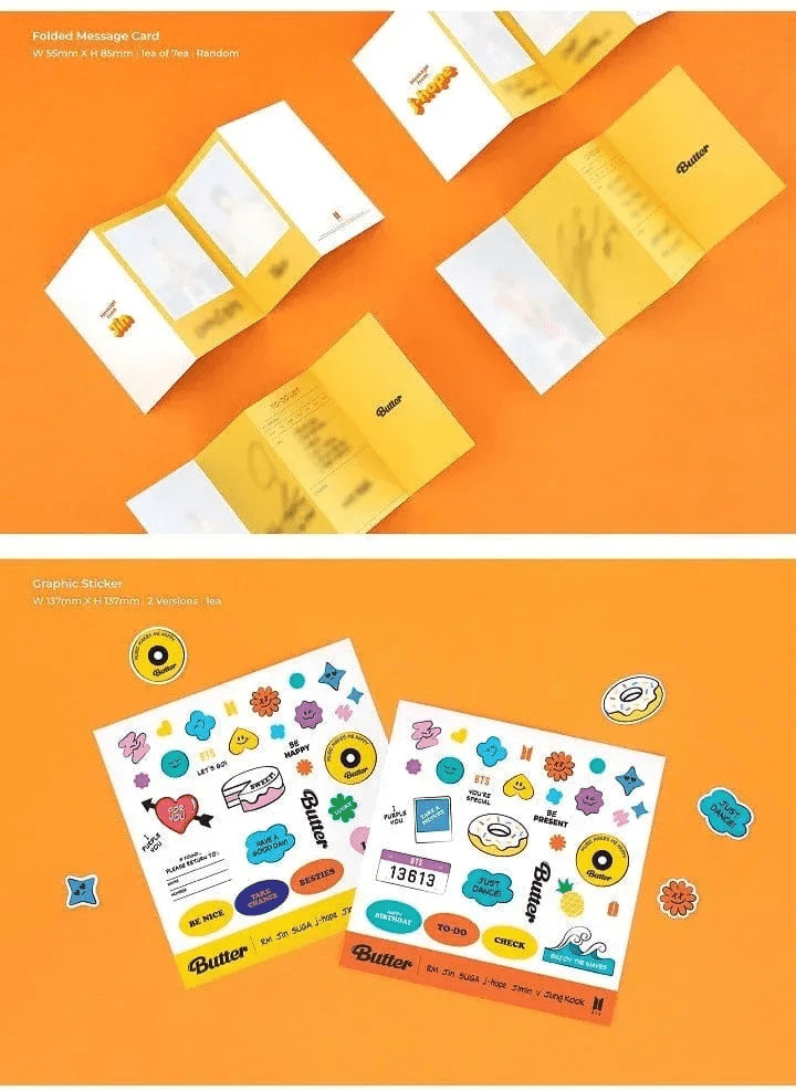 Album – BTS - 2nd single album [Butter] | Big hit | K - Boo