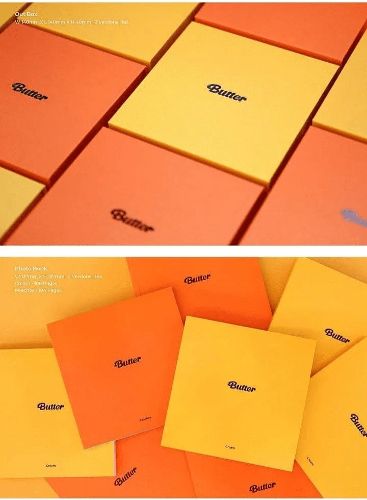 Album – BTS - 2nd single album [Butter] | Big hit | K - Boo