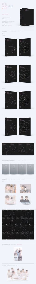Album – BTS - 3RD ALBUM [LOVE YOURSELF 轉 'TEAR'] | Big hit | K - Boo