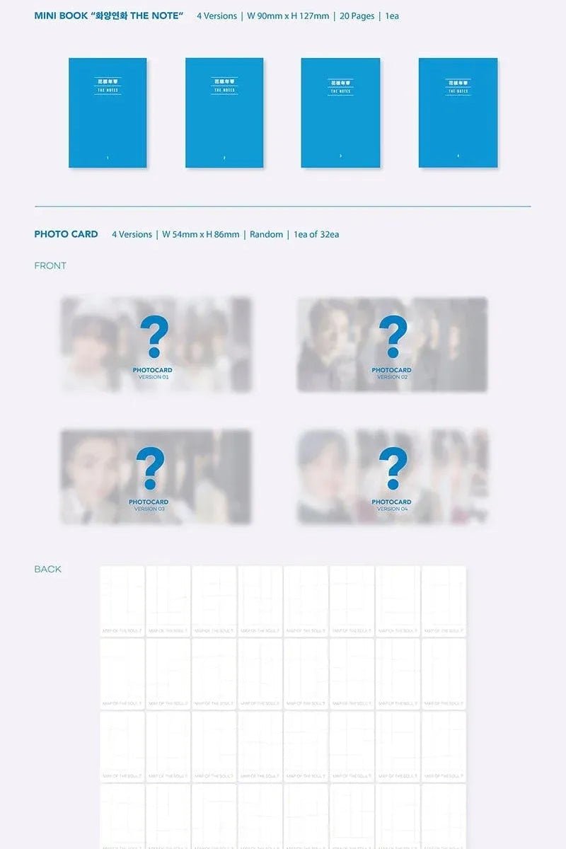Album – BTS - 4th Album [Map of the soul : 7] | Big hit | K - Boo