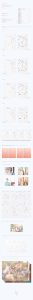 Album – BTS - 5th mini album Love Yourself 承 'Her' | Big hit | K - Boo