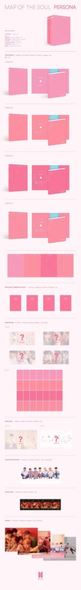 Album – BTS - 6th Mini Album [Map of the Soul: Persona] | Big hit | K - Boo