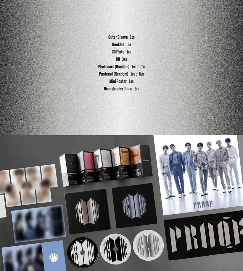 Album – BTS - Proof (Compact Edition) | Big hit | K - Boo