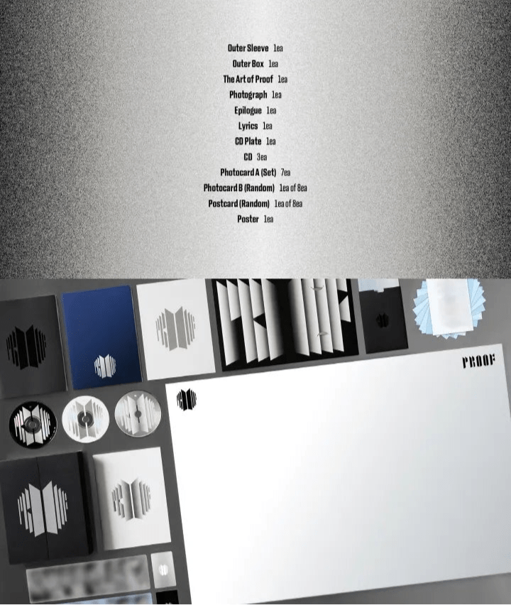 Album – BTS - Proof (Standard Edition) | Big hit | K - Boo