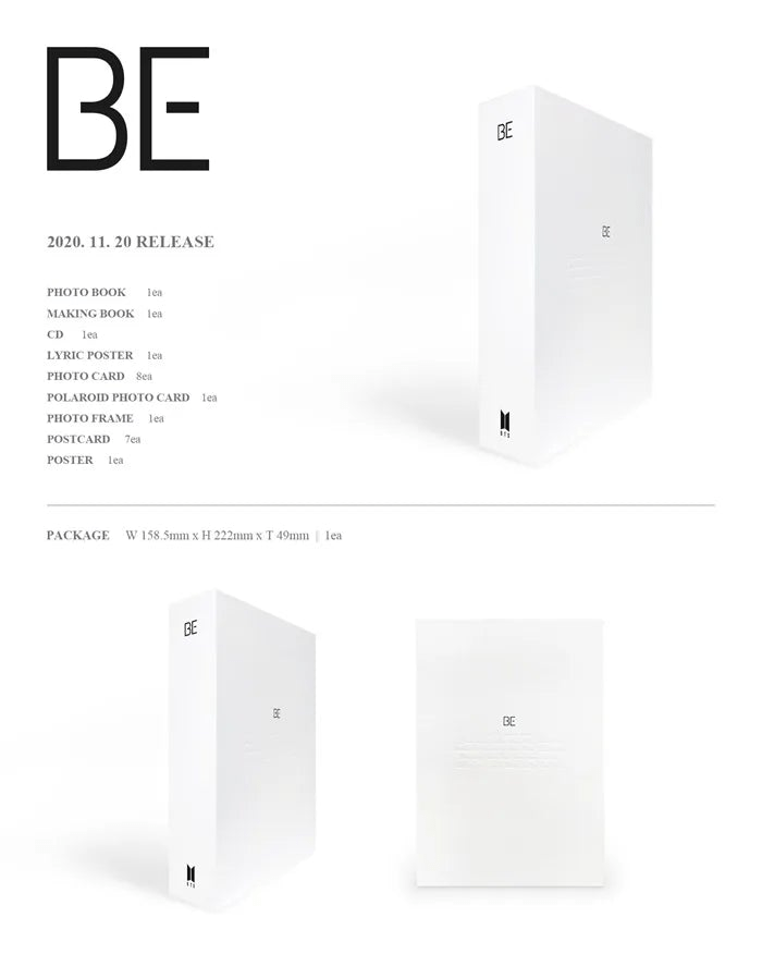 Album – BTS - Special album [BE] (Deluxe edition) | Big hit | K - Boo