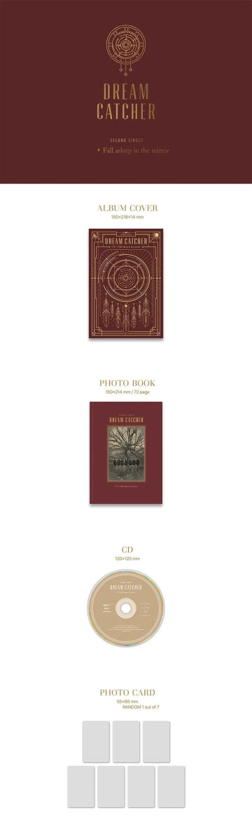 Album – Dreamcatcher – 2nd Single Album – Fall Asleep in the Mirror | DREAMCATCHER COMPANY | K - Boo