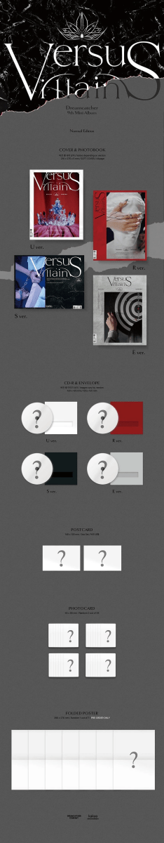 Album – DREAMCATCHER - 9th Mini Album VillainS | DREAMCATCHER COMPANY | K - Boo