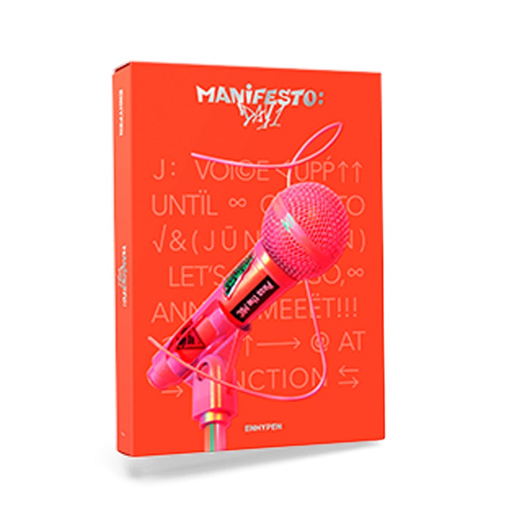 ENHYPEN 3rd Mini Album MANIFESTO : DAY 1 Standard Photobook kpop — K-BOO