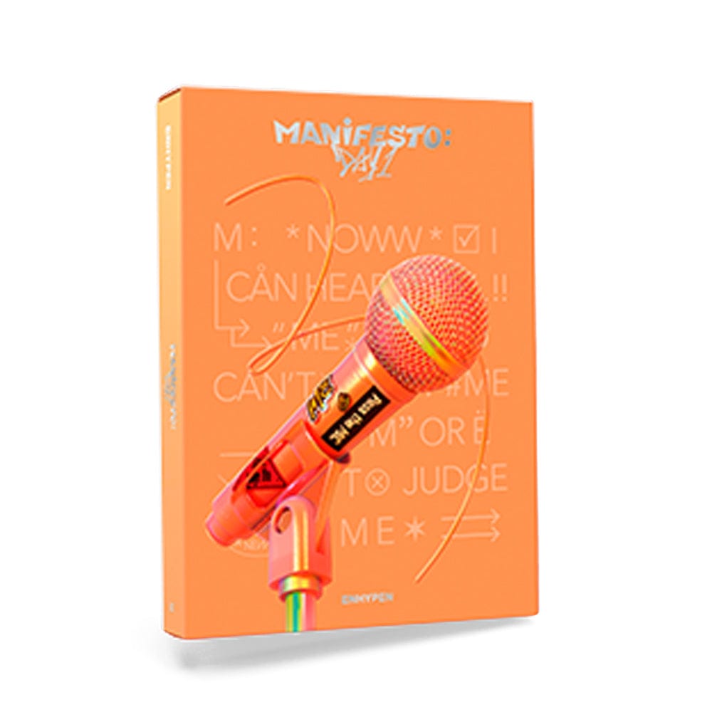 ENHYPEN 3rd Mini Album MANIFESTO : DAY 1 Standard Photobook kpop — K-BOO