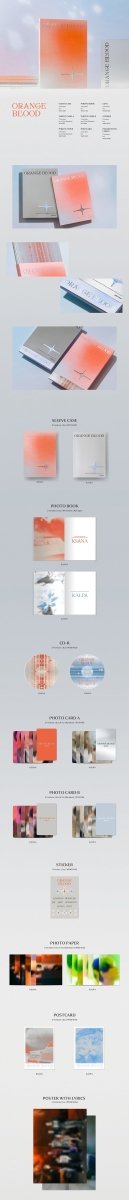ENHYPEN 5th Mini Album ORANGE BLOOD kpop — K-BOO
