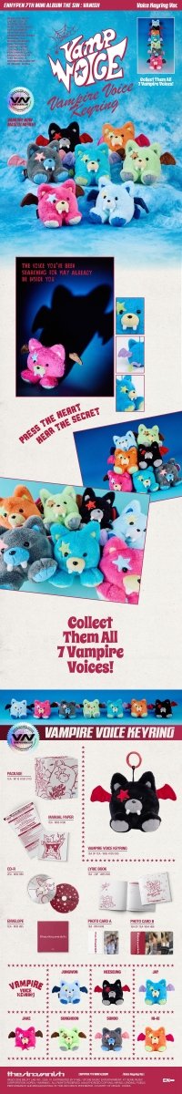 Album – ENHYPEN - THE SIN : VANISH (Voice Keyring Ver.) | HYBE Co., Ltd. | K - Boo