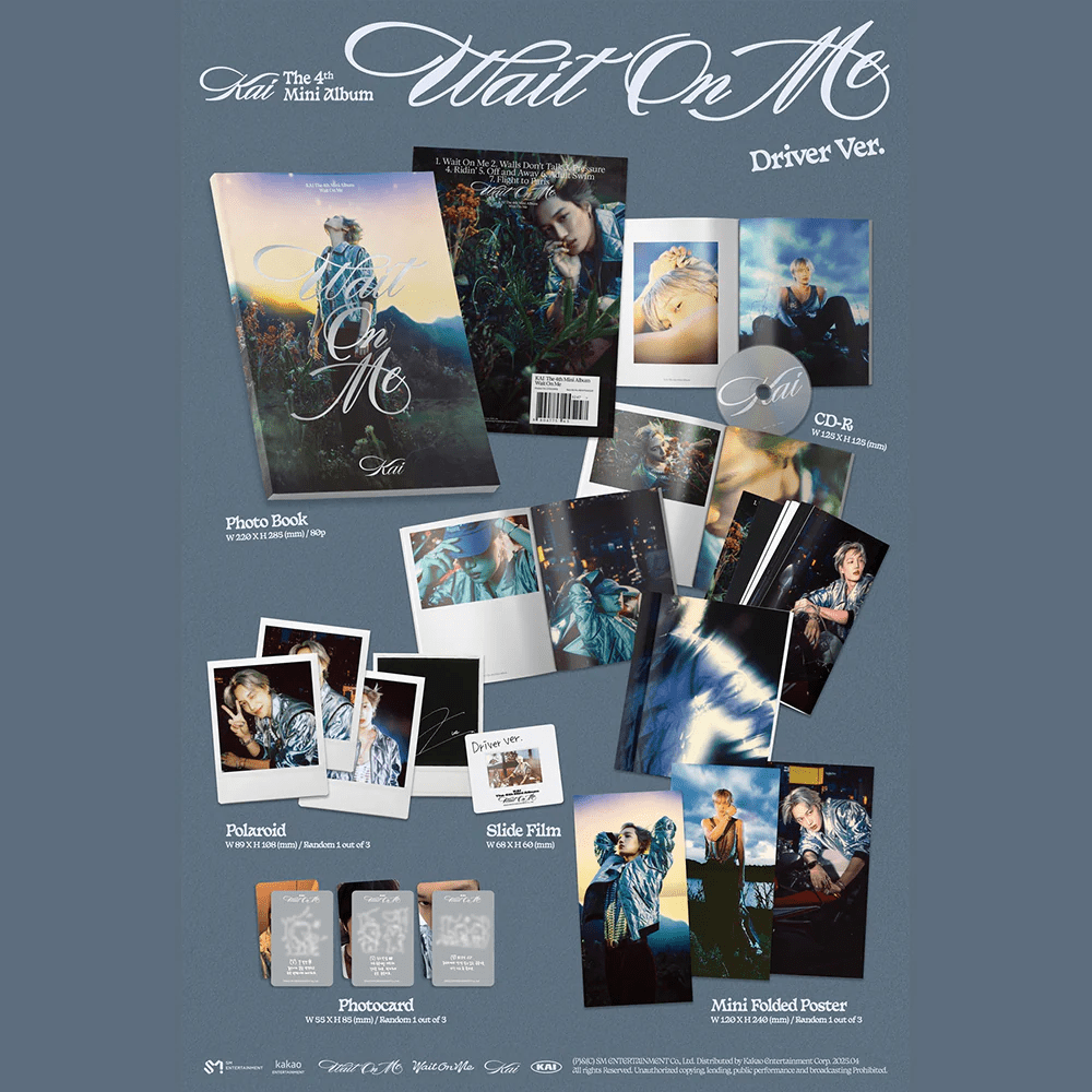 Album – EXO | KAI - Wait On Me The 4th Mini Album (PhotoBook ver.) | SM Entertainment | K - Boo