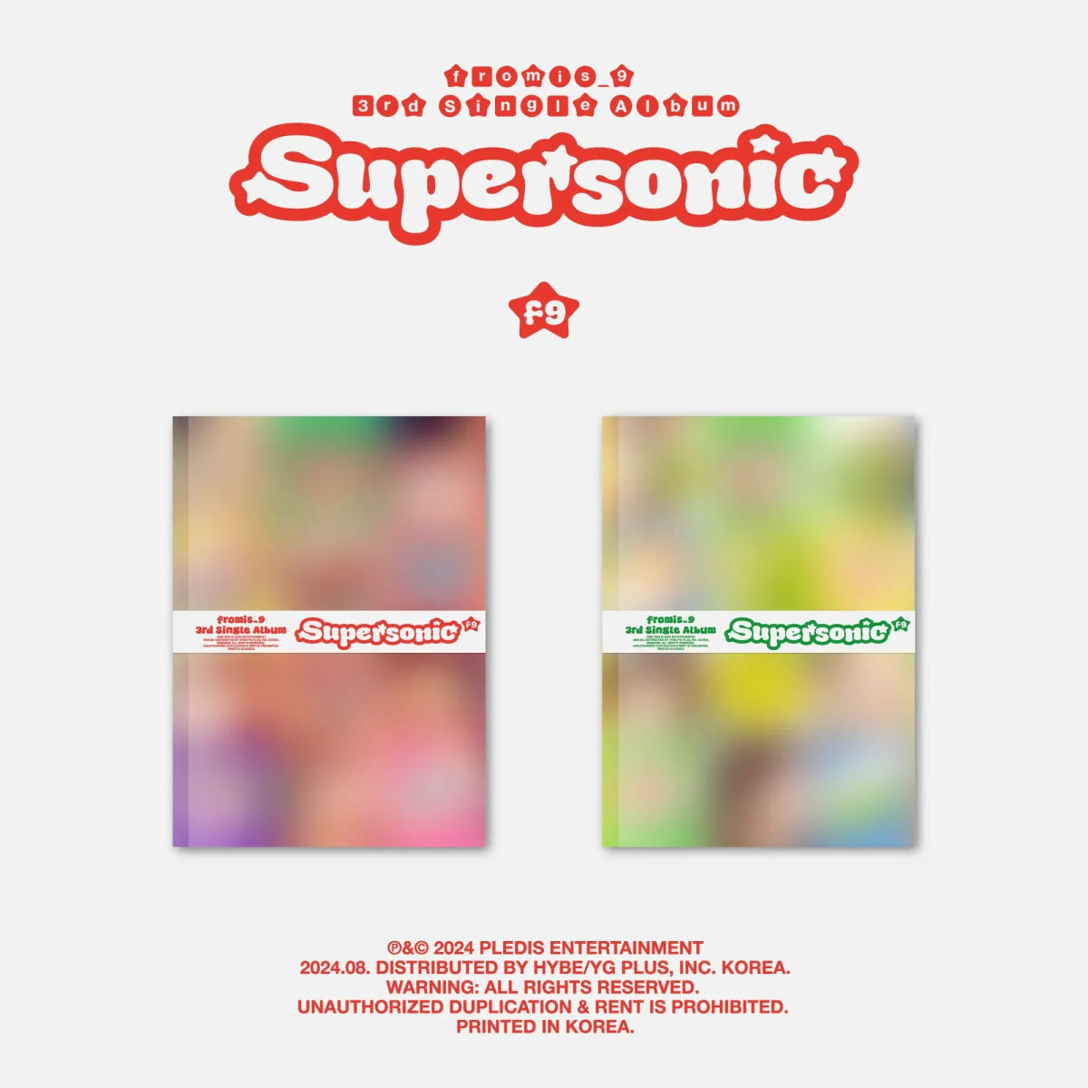 Album – Fromis_9 - 3rd single album [Supersonic] | Off the Record | K - Boo