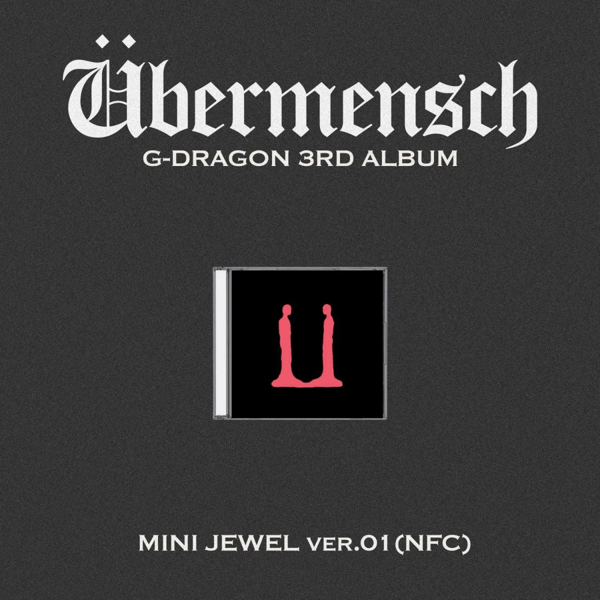 G-DRAGON - 3rd mini album [Übermensch] (MINI JEWEL ver.)