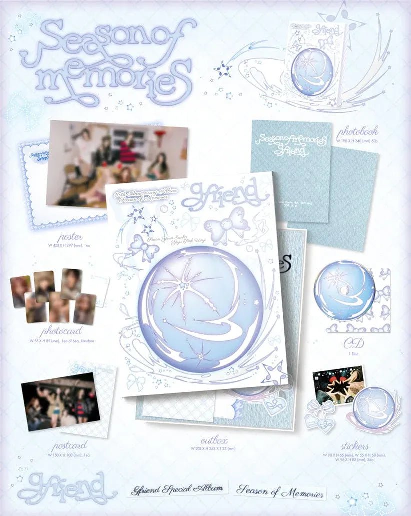 Album – GFRIEND - Special Album 'Season of Memories' | Source music | K - Boo
