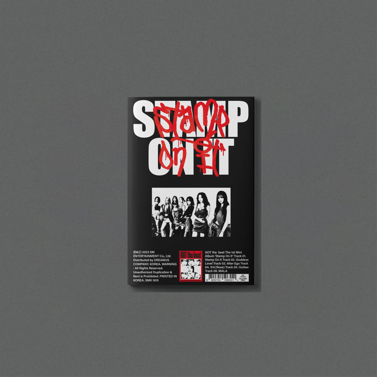 Album – GOT the beat - 1st Mini Album [Stamp On It] | SM entertainment | K - Boo