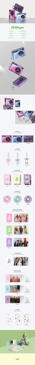 Album – ILLIT - 2nd Mini Album [I'LL LIKE YOU] (GLLIT Ver.) | Belift lab | K - Boo