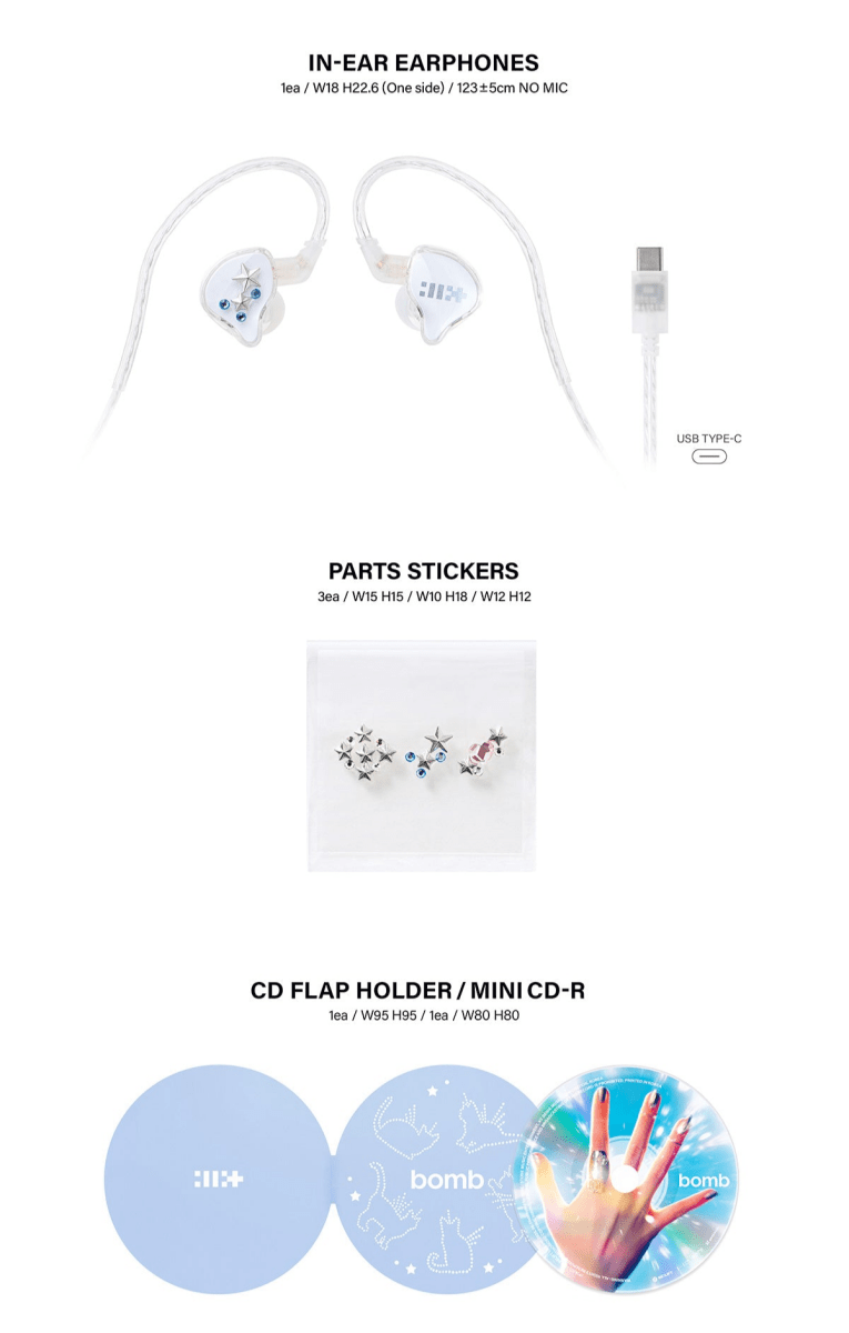 Album – ILLIT - 3rd Mini Album [bomb] (Merch Ver.) | Big hit | K - Boo