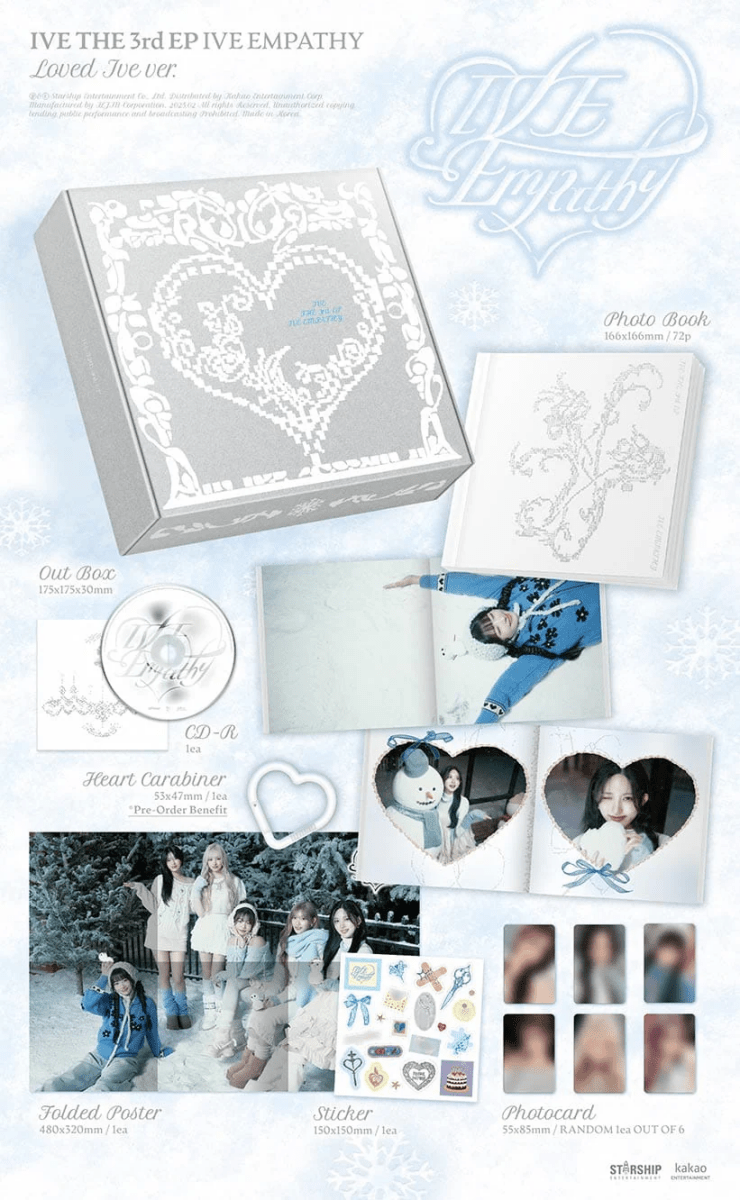 Album – IVE - The 3rd EP IVE EMPATHY (LOVED IVE Ver.) | Starship | K - Boo