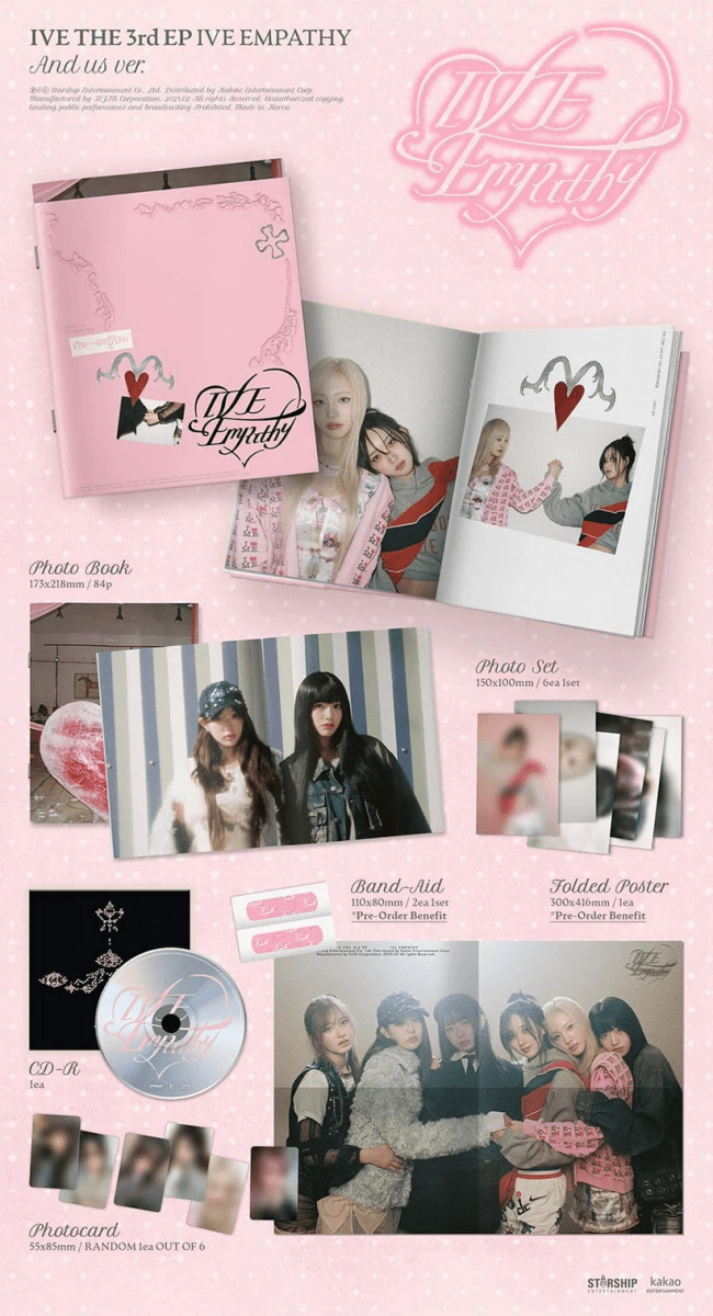 Album – IVE - The 3rd EP IVE EMPATHY | Starship | K - Boo