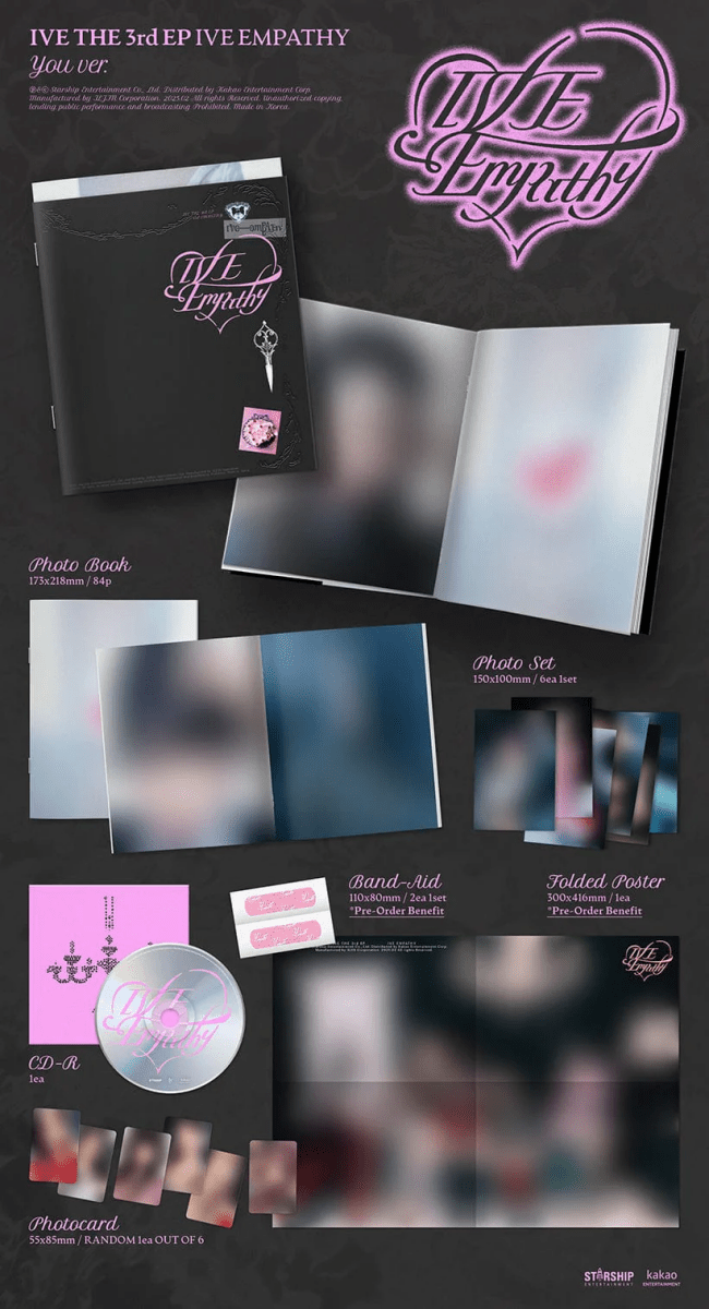 Album – IVE - The 3rd EP IVE EMPATHY | Starship | K - Boo