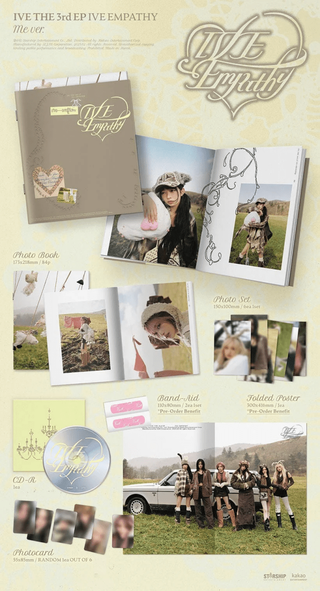 Album – IVE - The 3rd EP IVE EMPATHY | Starship | K - Boo