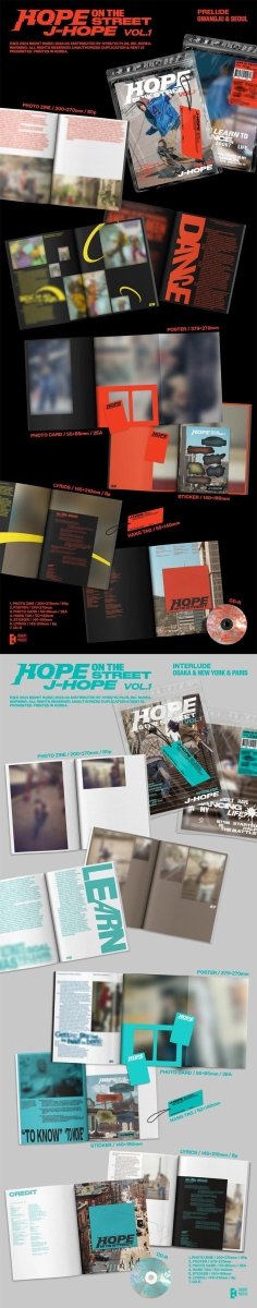 Album – J - HOPE (BTS) - [HOPE ON THE STREET VOL.1] | Big hit | K - Boo
