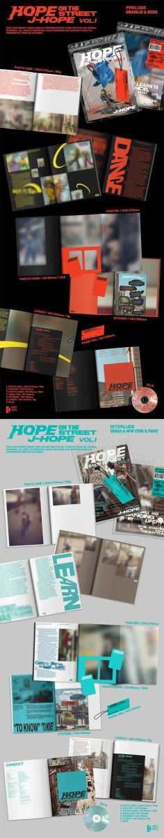 Album – J - HOPE (BTS) - [HOPE ON THE STREET VOL.1] | Big hit | K - Boo