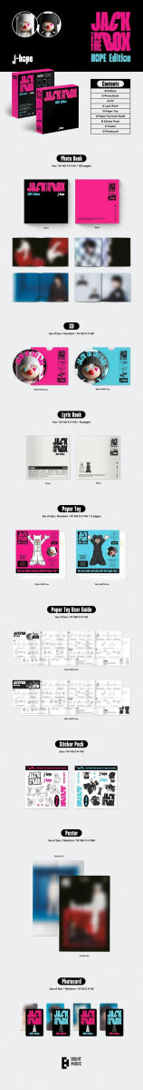 Album – J - hope (BTS) - [Jack In The Box] (HOPE Edition) | Big hit | K - Boo