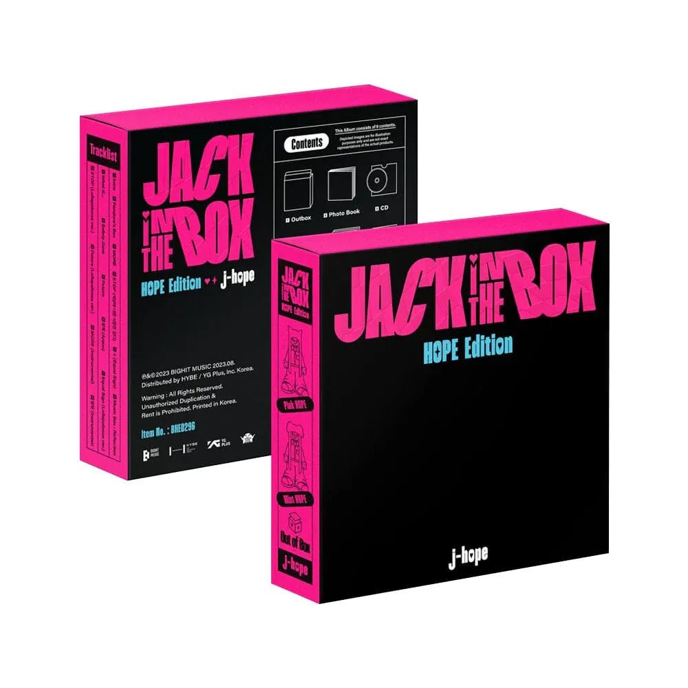 Album – J - hope (BTS) - [Jack In The Box] (HOPE Edition) | Big hit | K - Boo