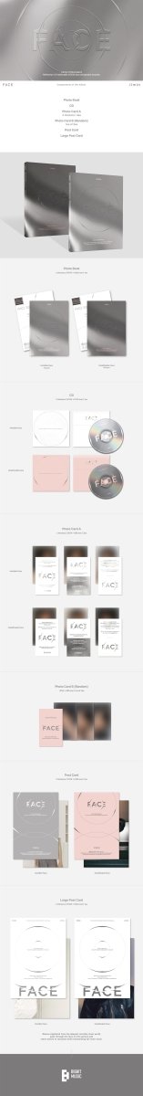 Album – Jimin (BTS) - 1st Solo album [FACE] | Big hit | K - Boo