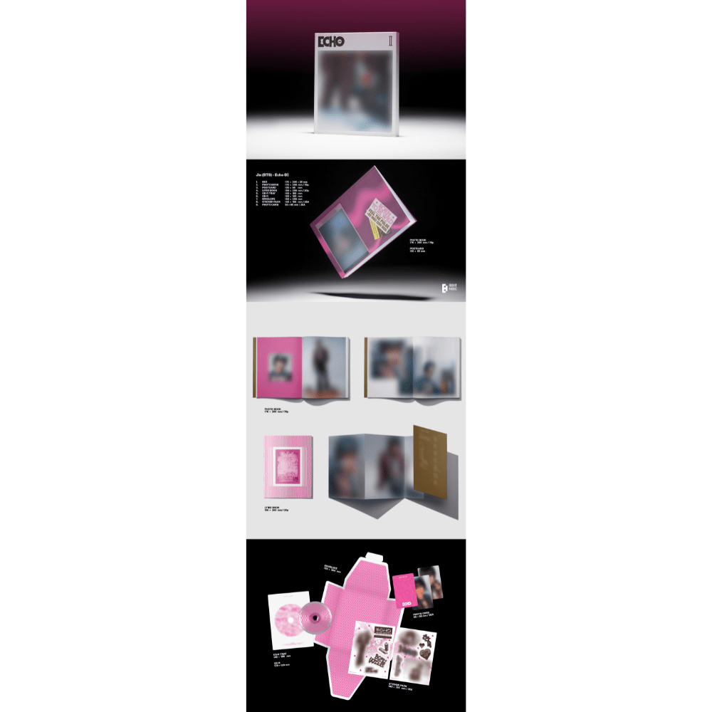 Album – JIN (BTS) - 2nd mini album 'Echo' | Big hit | K - Boo