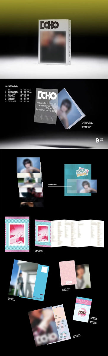 Album – JIN (BTS) - 2nd mini album 'Echo' (Weverse Albums ver.) | Big hit | K - Boo