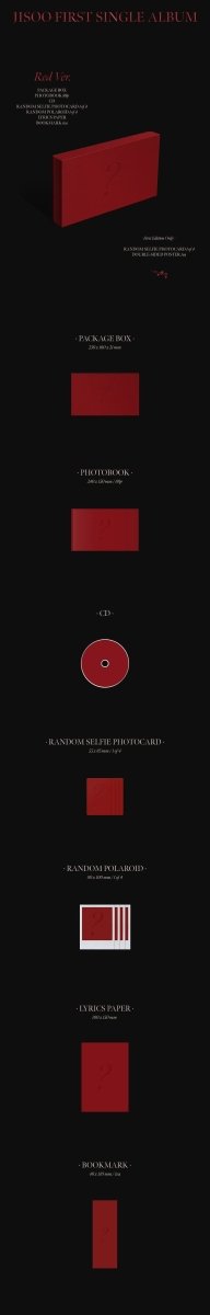 Album – JISOO (BLACKPINK) – 1st Single Album ME Standard | YG Entertainment | K - Boo