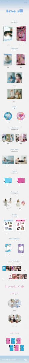 Album – JO YURI - 2nd mini album [LOVE ALL] | Wakeone | K - Boo