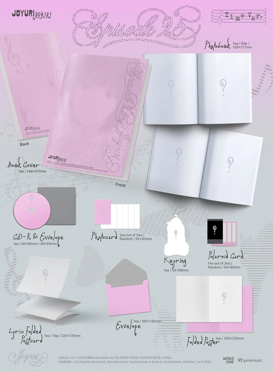 Album – JO YURI - The 3rd Mini Album ’Episode 25‘ Episode: Moment | Wakeone | K - Boo
