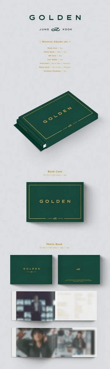 Album – Jungkook (BTS) - Golden (Weverse Ver.) | Big hit | K - Boo