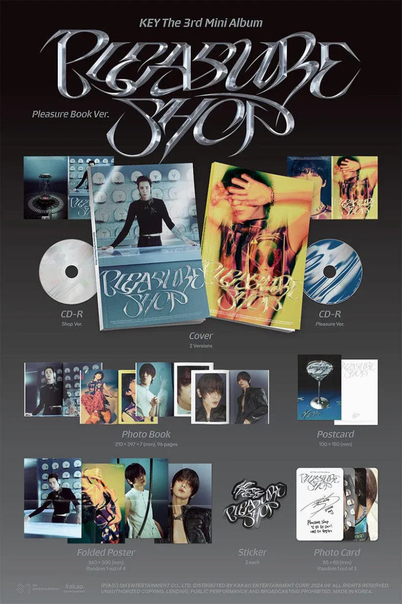 Album – Key (SHINee) - 3rd Mini Album [Pleasure Shop] (Pleasure Book Ver.) | SM entertainment | K - Boo