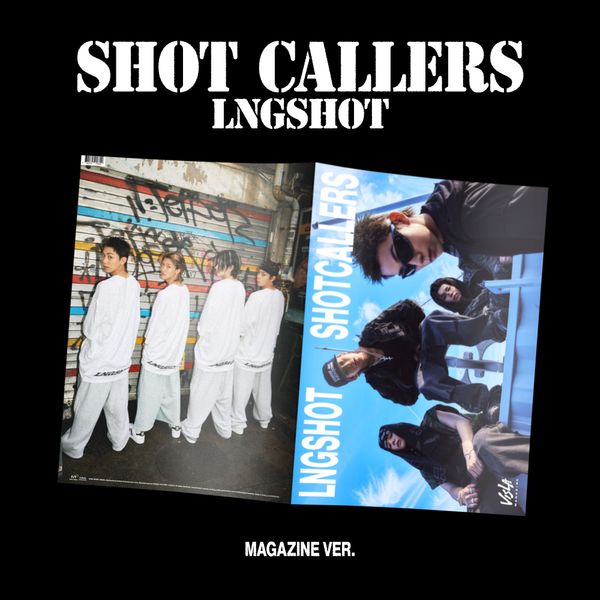 LNGSHOT LNGSHOT EP SHOT CALLERS (Magazine Ver.) Album kpop — K-BOO