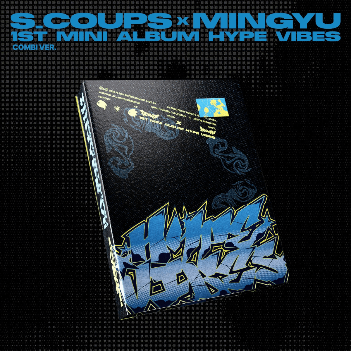 Album – (Makestar) S.COUPS X MINGYU (Seventeen) - 1st Mini Album ‘HYPE VIBES’ | Pledis entertainment | K - Boo