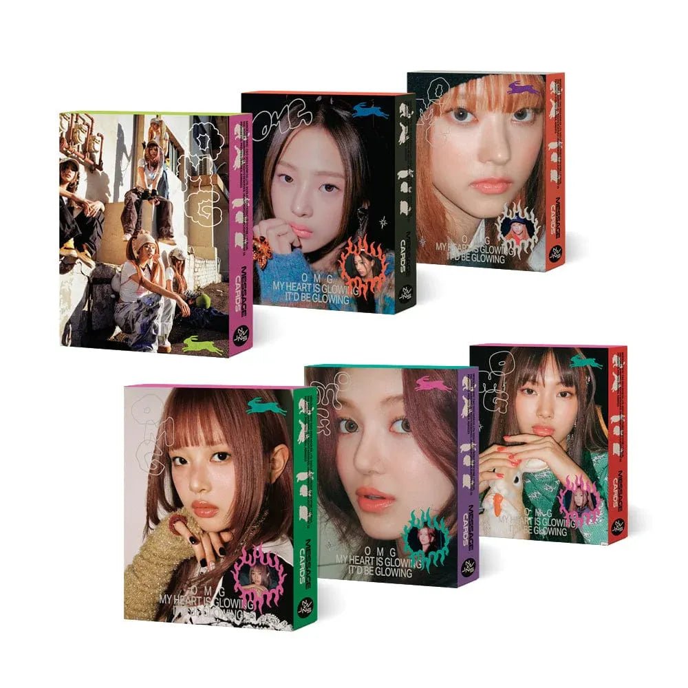 NewJeans - 1st Single Album [OMG] (Message Card Ver.)