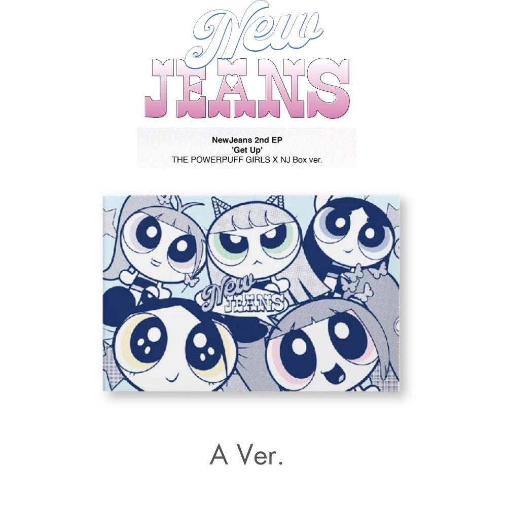 NewJeans - 2nd EP Album [Get Up] (THE POWERPUFF GIRLS X NJ Box ver.)