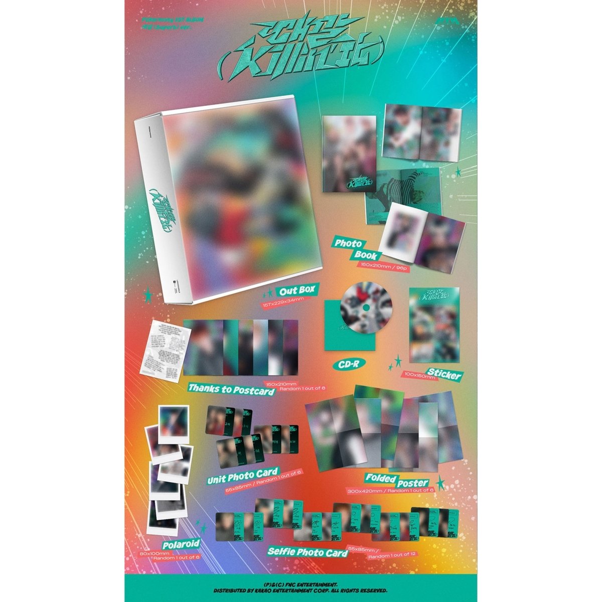 P1Harmony 1st Album Killin' It kpop — K-BOO