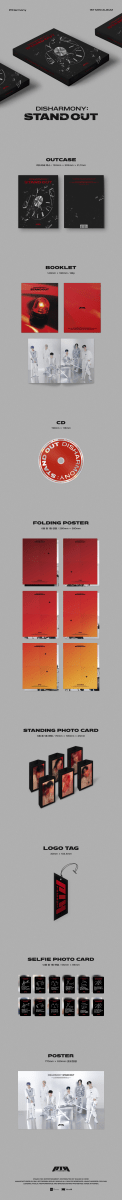 P1Harmony 1st Mini Album ‘DISHARMONY : STAND OUT’ kpop — K-BOO