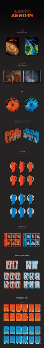 P1Harmony 4th Mini Album HARMONY : ZERO IN (ZERO IN / KICK IN Ver.) kpop — K-BOO