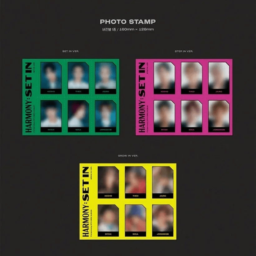 Album – P1Harmony - 5th Mini Album Harmony : Set in | FNC Entertainment | K - Boo