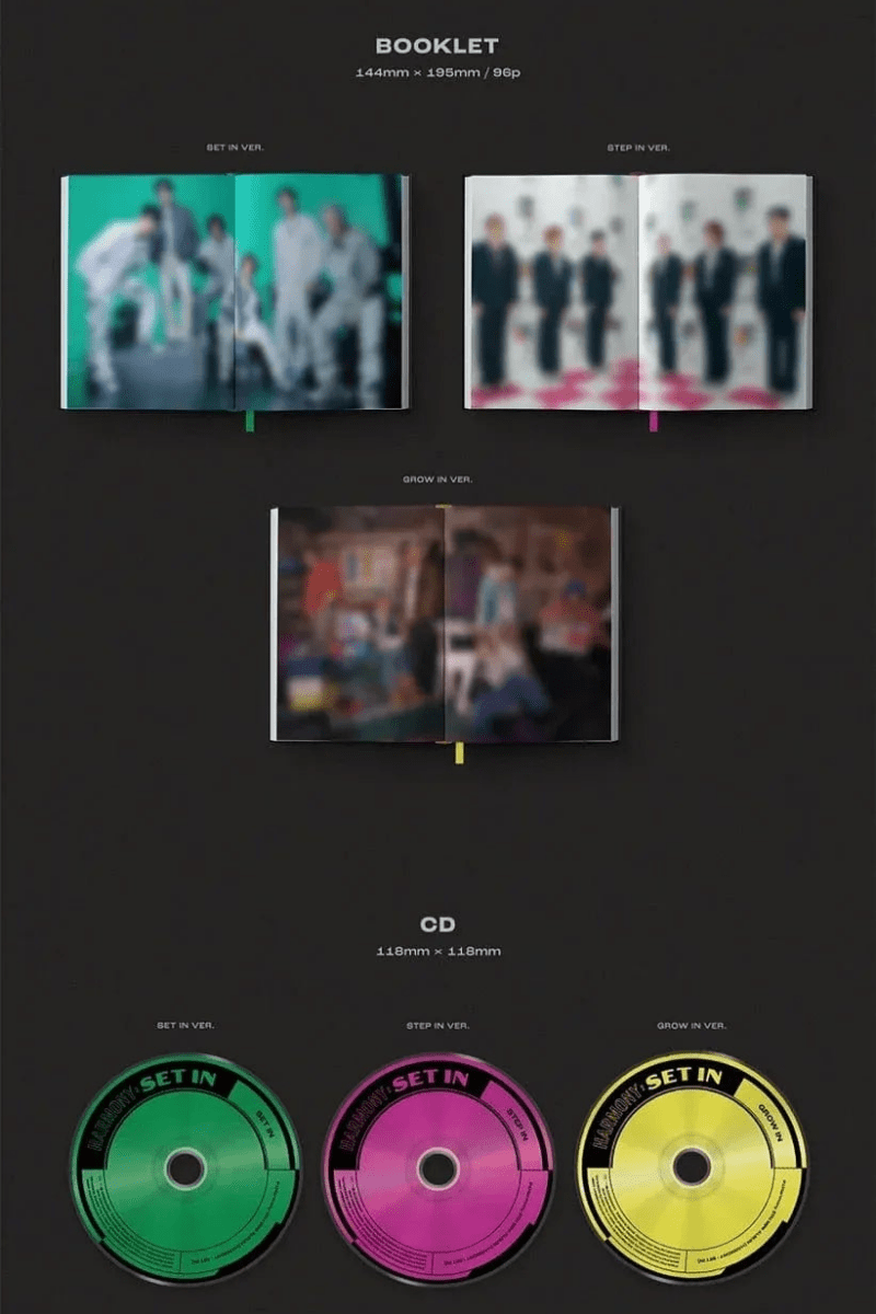 Album – P1Harmony - 5th Mini Album Harmony : Set in | FNC Entertainment | K - Boo