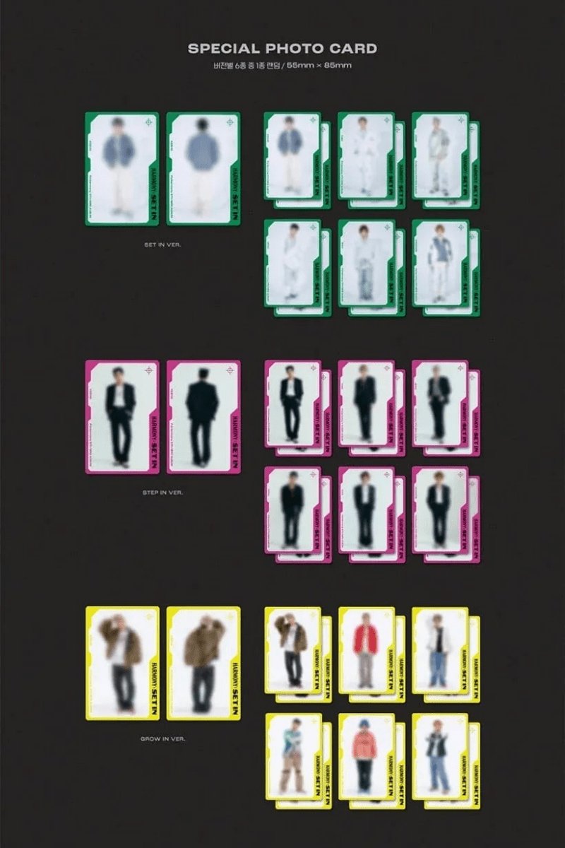 Album – P1Harmony - 5th Mini Album Harmony : Set in | FNC Entertainment | K - Boo