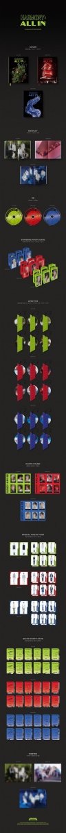 Album – P1Harmony - 6th Mini Album [HARMONY : ALL IN] | FNC Entertainment | K - Boo